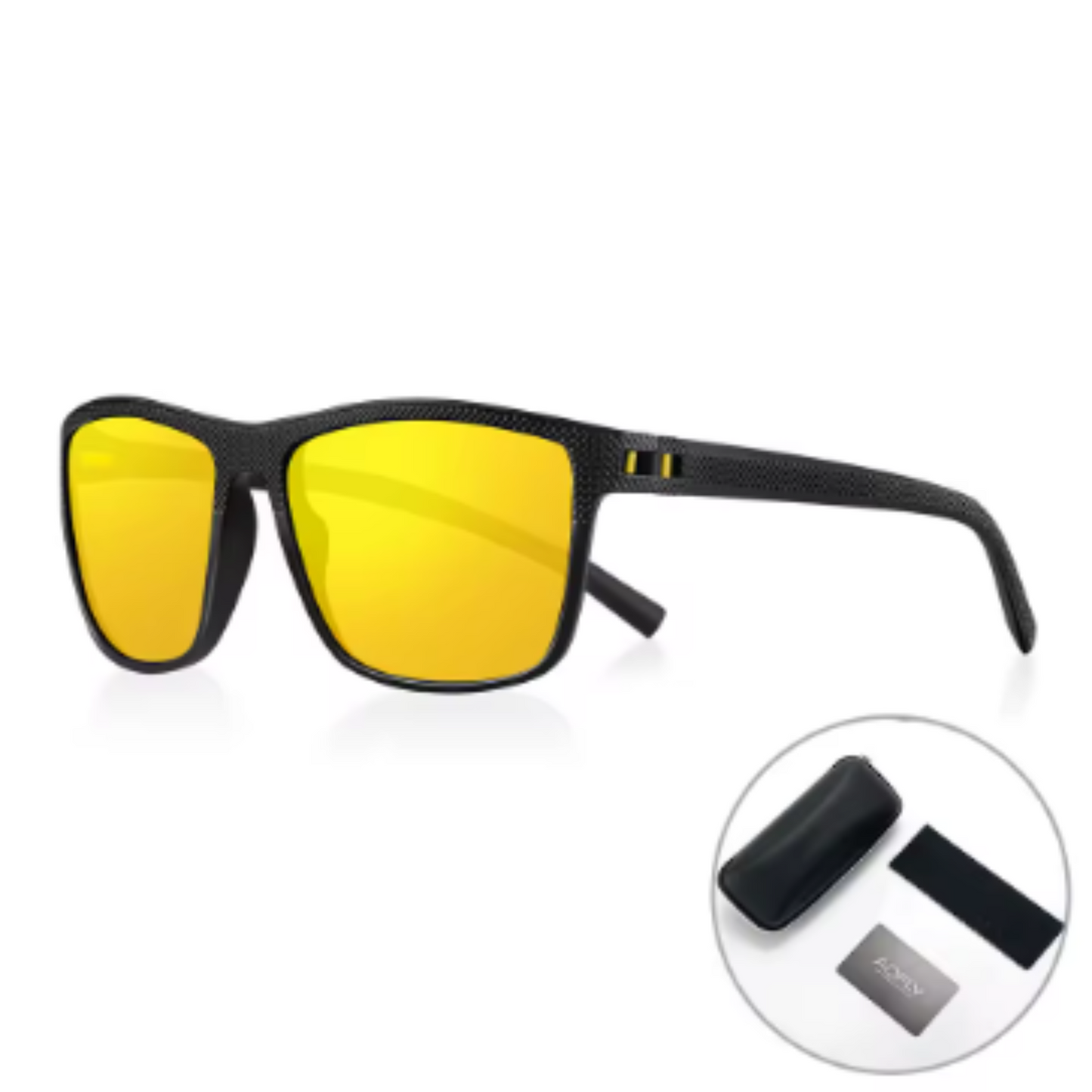 Lunettes de Soleil Polarisées – Style Carré, Ultra Légères & UV400