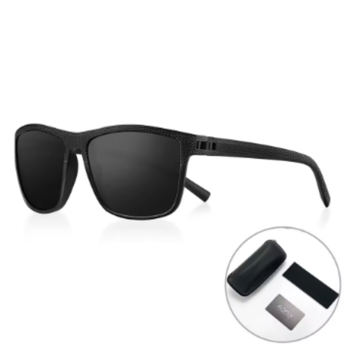 Lunettes de Soleil Polarisées – Style Carré, Ultra Légères & UV400