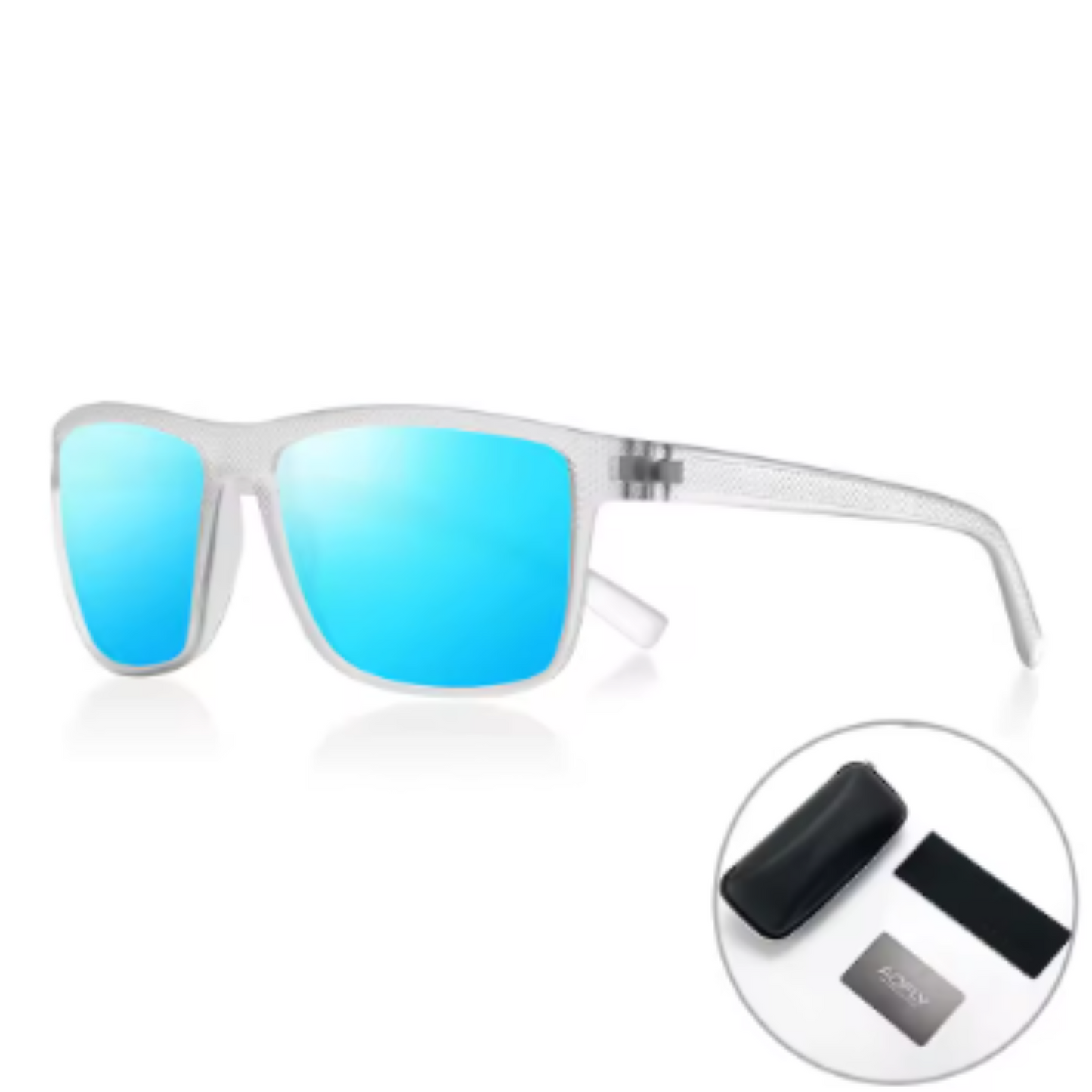 Lunettes de Soleil Polarisées – Style Carré, Ultra Légères & UV400