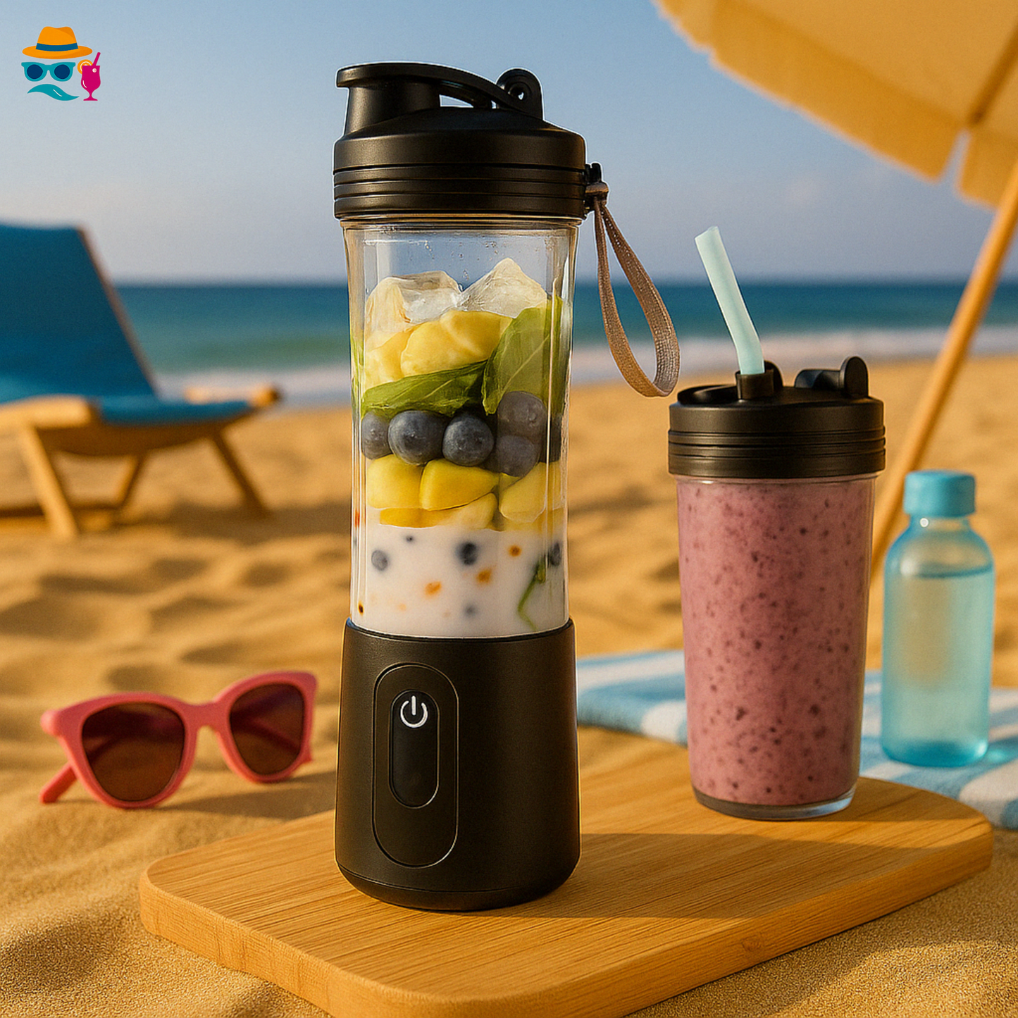 Blender Portable USB – Double Usage & Batterie 4000mAh