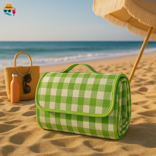 Tapis de Plage Imperméable – Léger, Grand & Ultra Portable