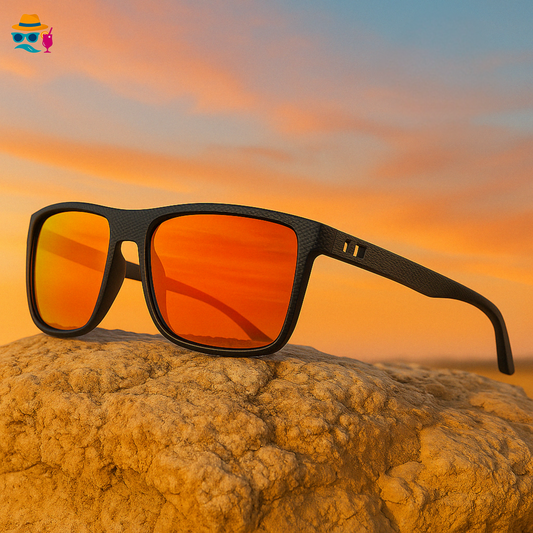 Lunettes de Soleil Polarisées – Style Carré, Ultra Légères & UV400