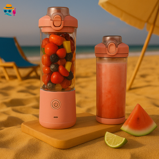 Blender Portable 600ml – Puissant, Étanche & Parfait en Déplacement