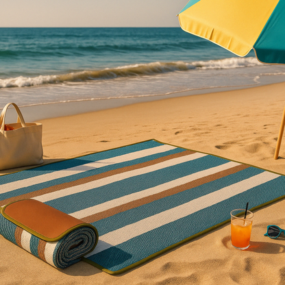 Tapis de Pique-Nique Été & Plage – Ultra Pratique & Imperméable