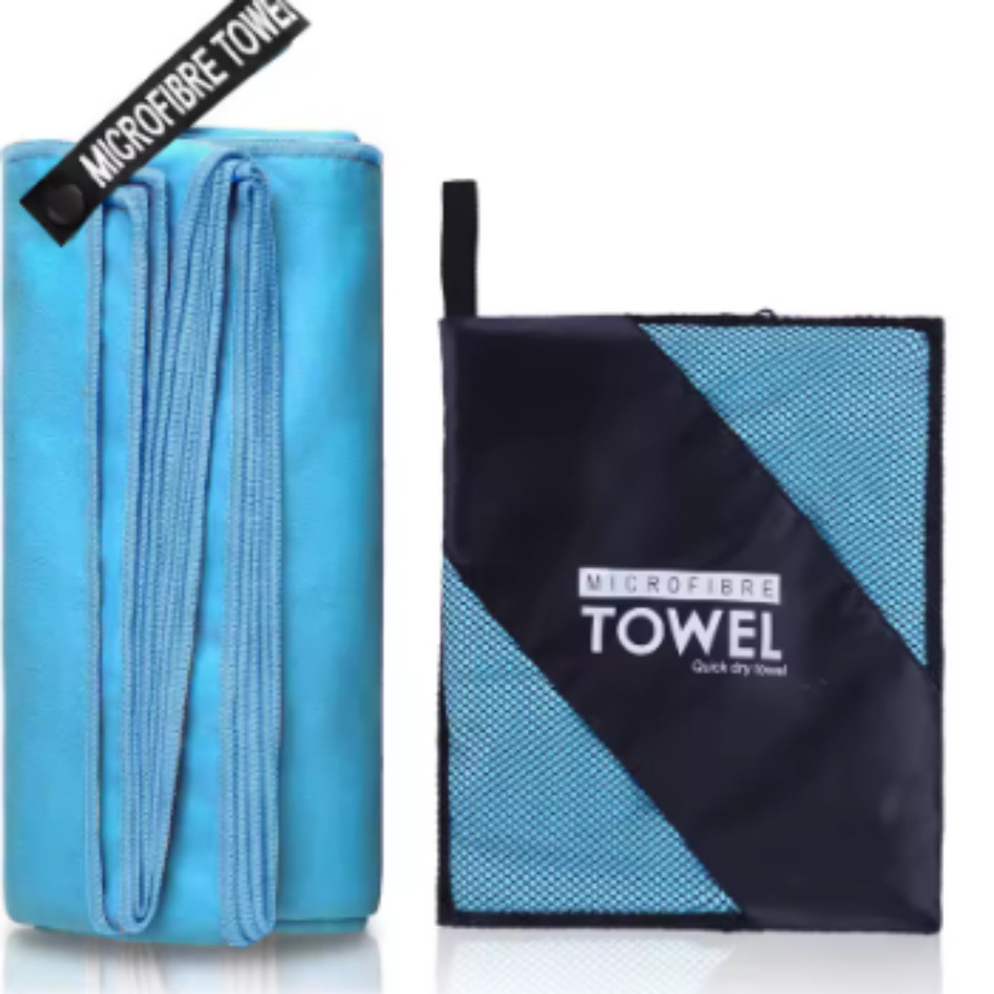Serviette de Gym Antibactérienne – Microfibre à Séchage Rapide