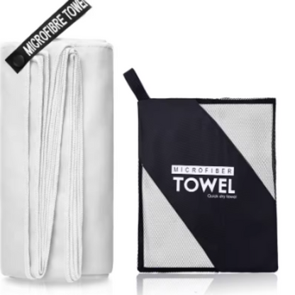 Serviette de Gym Antibactérienne – Microfibre à Séchage Rapide