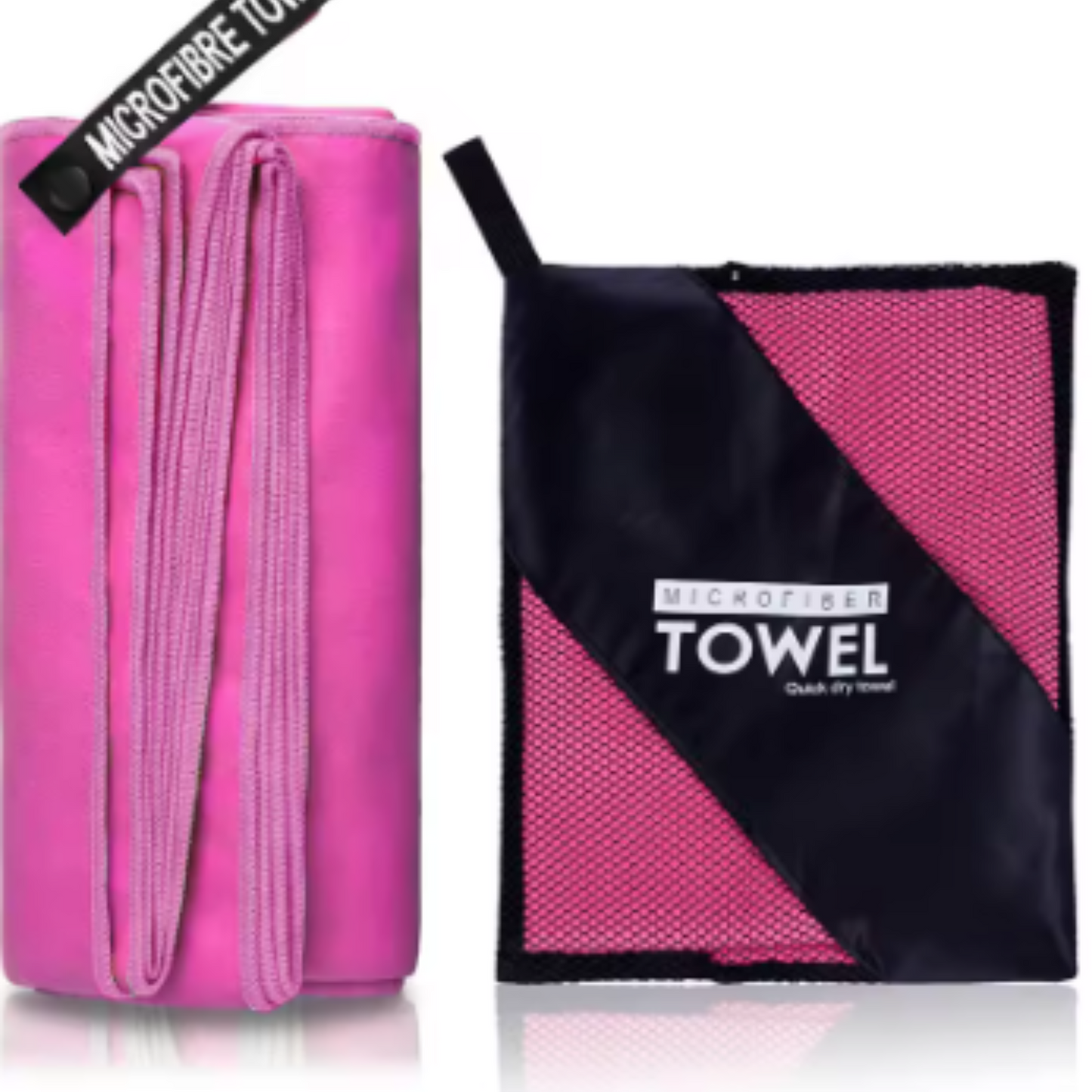 Serviette de Gym Antibactérienne – Microfibre à Séchage Rapide